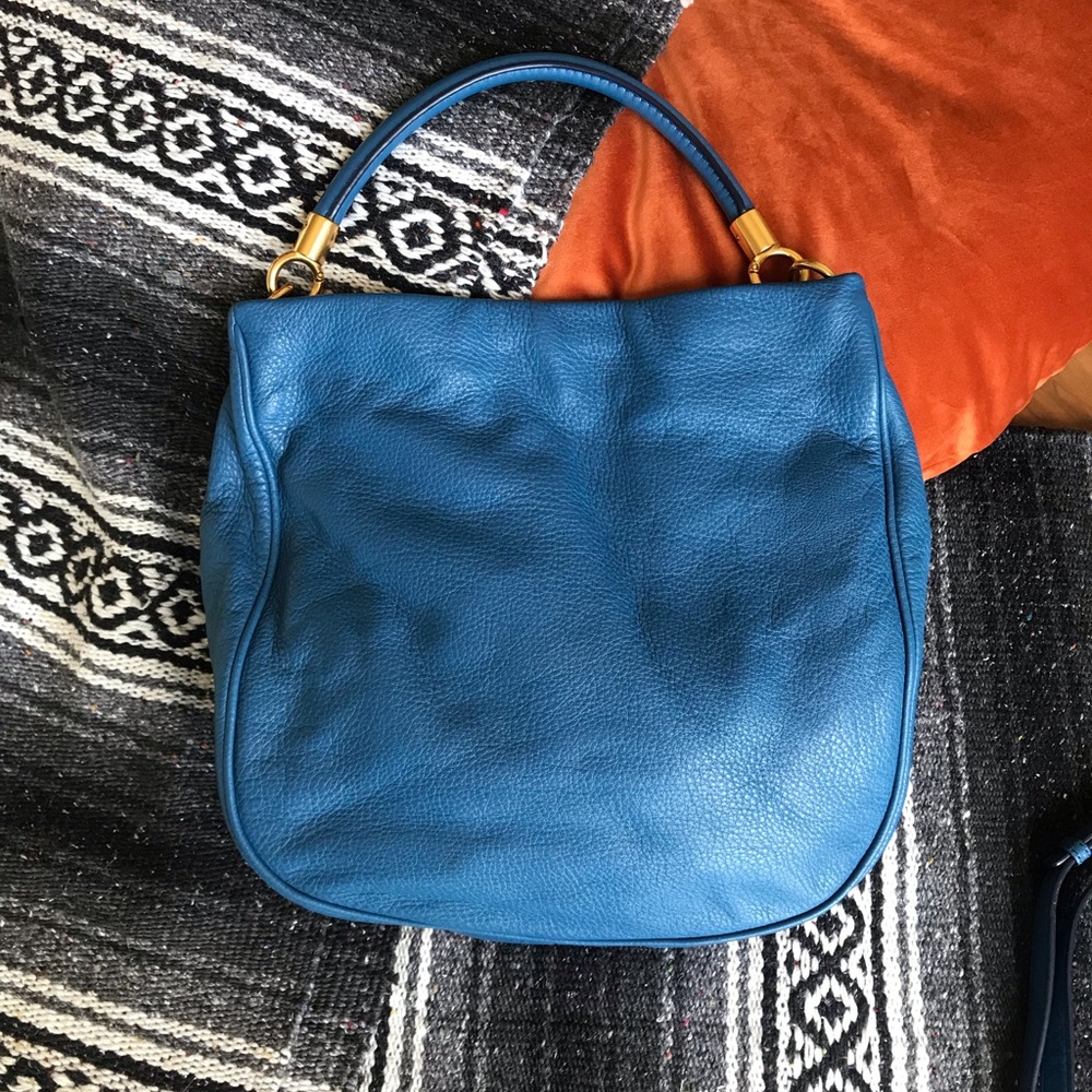 Marc By Marc Jacobs Too Hot To Handle Blue Crossbody Bag - Picture 5 of 16